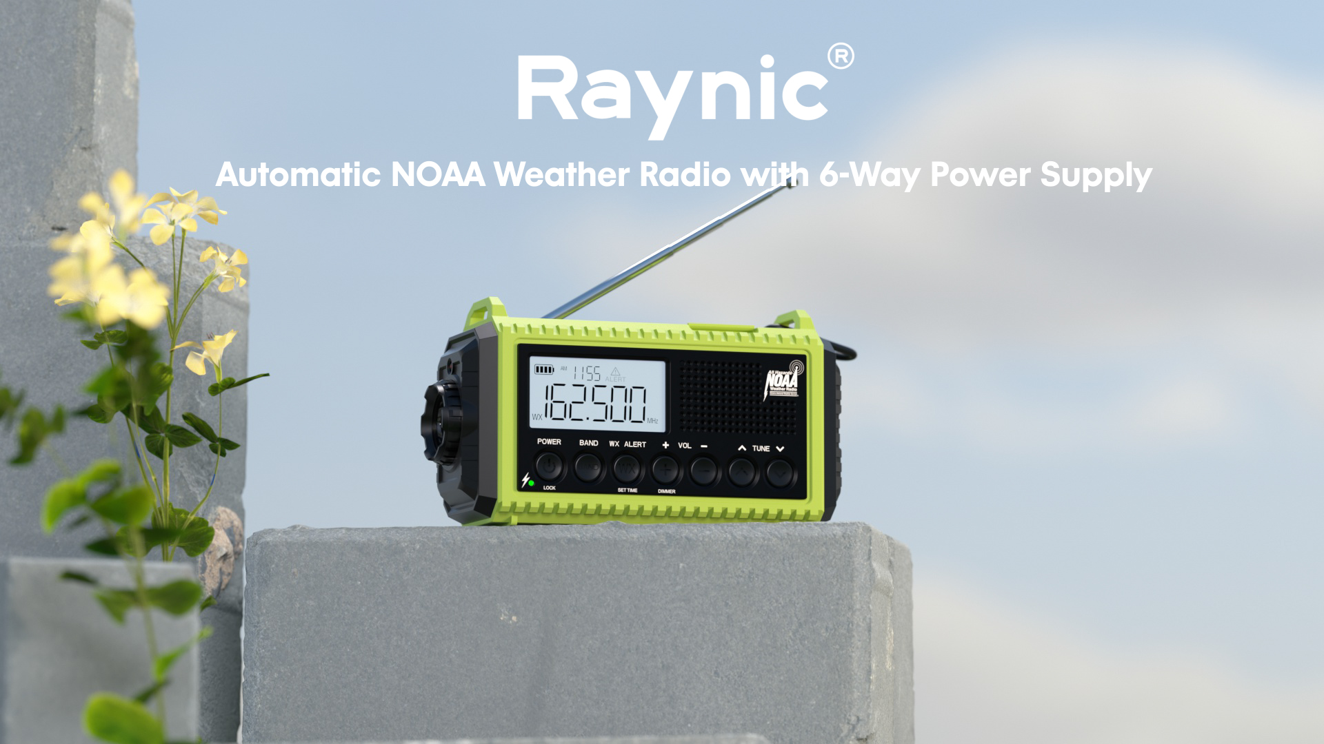 【未使用】45R　レインボーチャメレイオンべタッチプリントМキャミ　カーキ Amazon.com: Raynic Emergency Weather Radio, 5000mAh/18500mWh